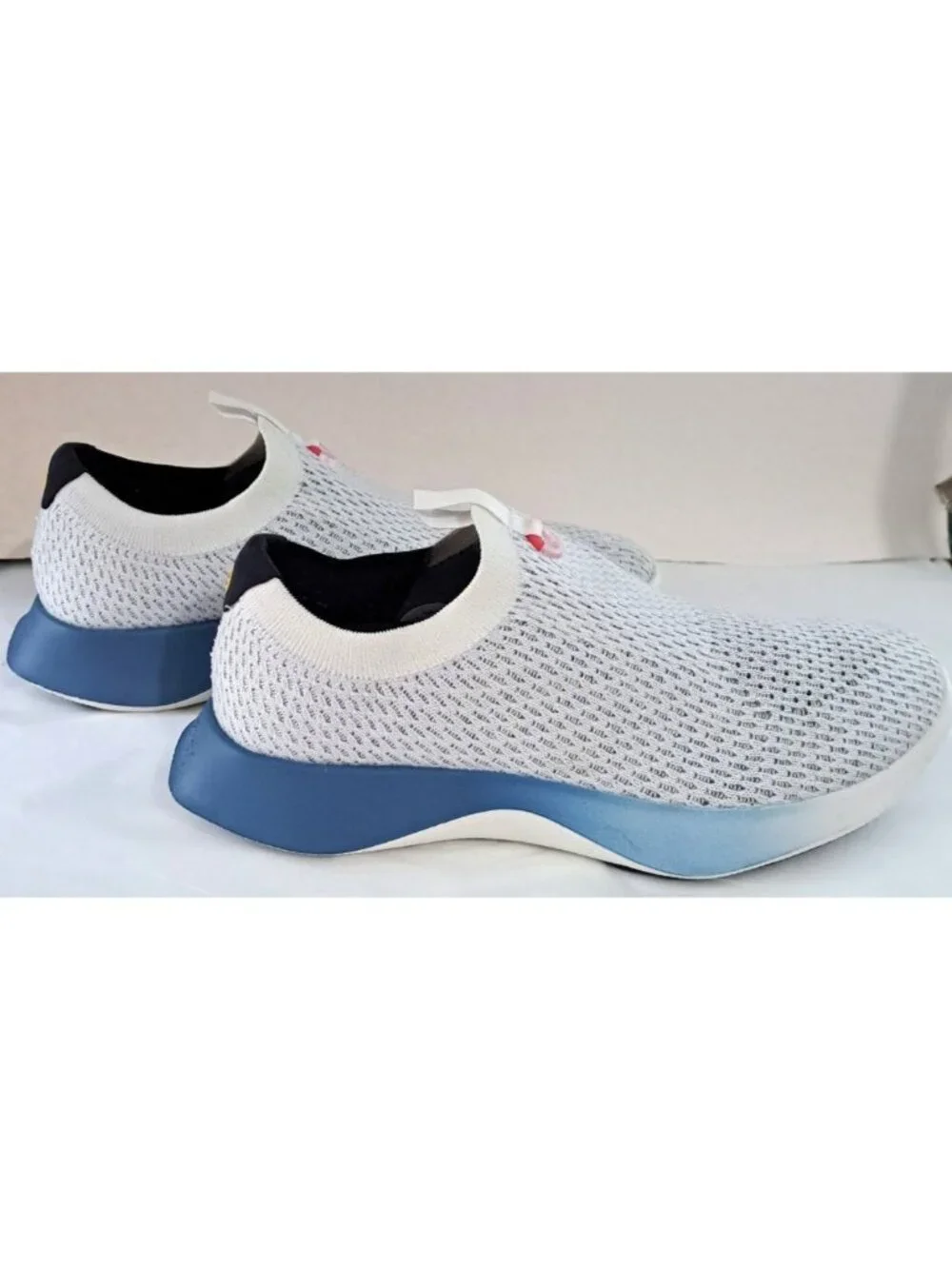 Allbirds Women's 9 Tree Dasher Blizz Multi Basin Blue Mesh Slip-On Flats